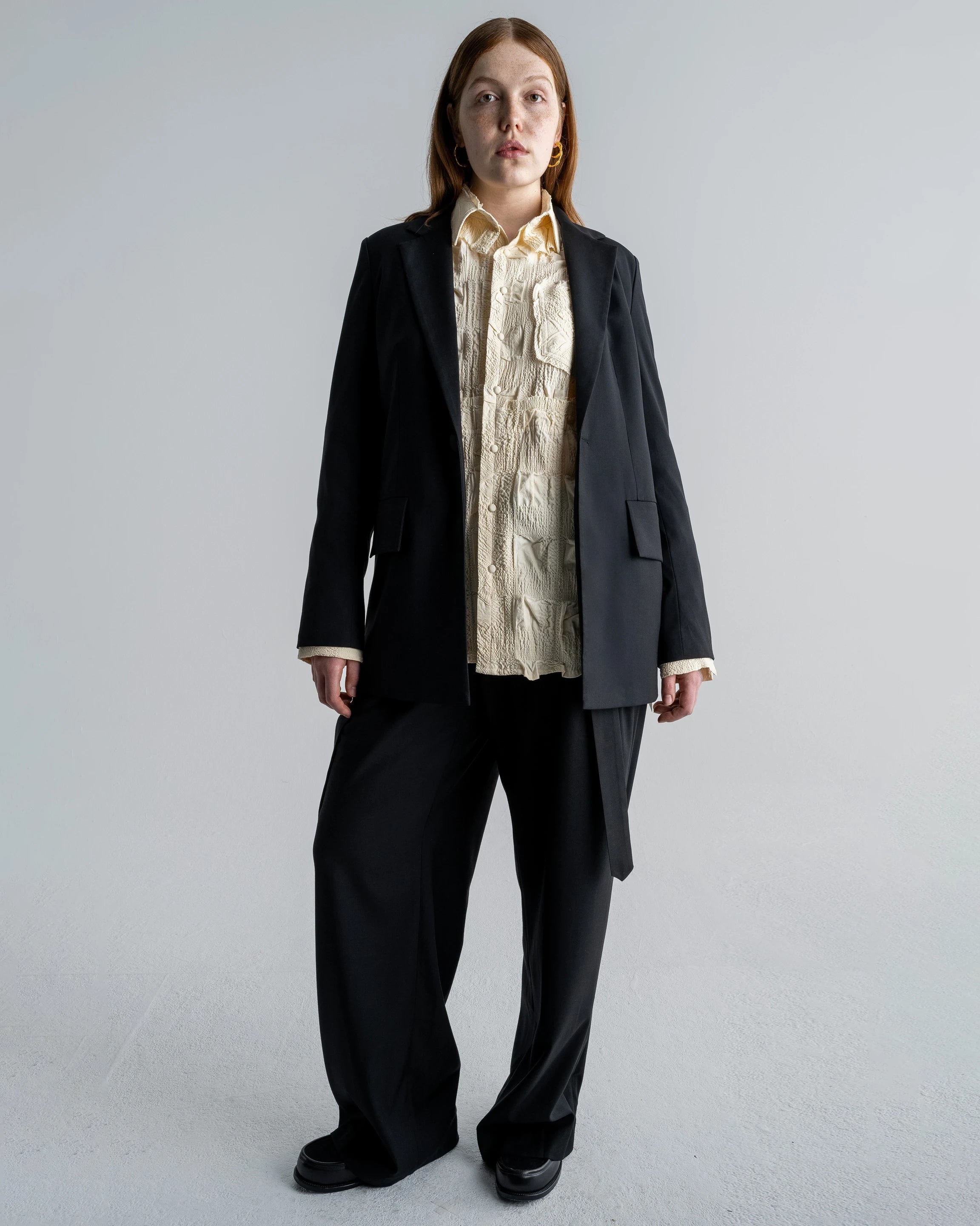 ONE BUTTON BLAZER