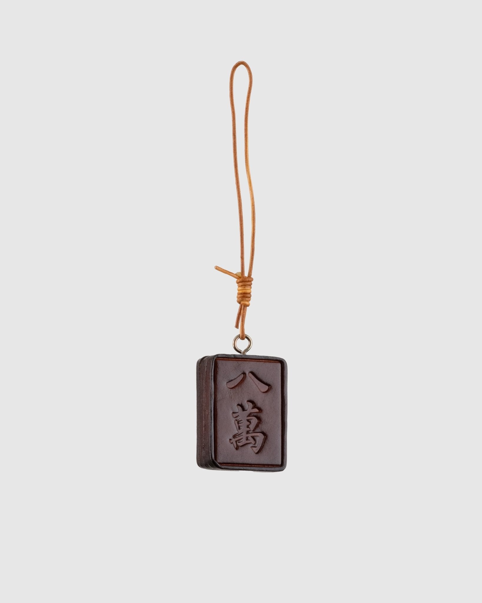 BAG CHARM MAHJONG EIGHT OF CHARACTERS - WILLIAM FAN