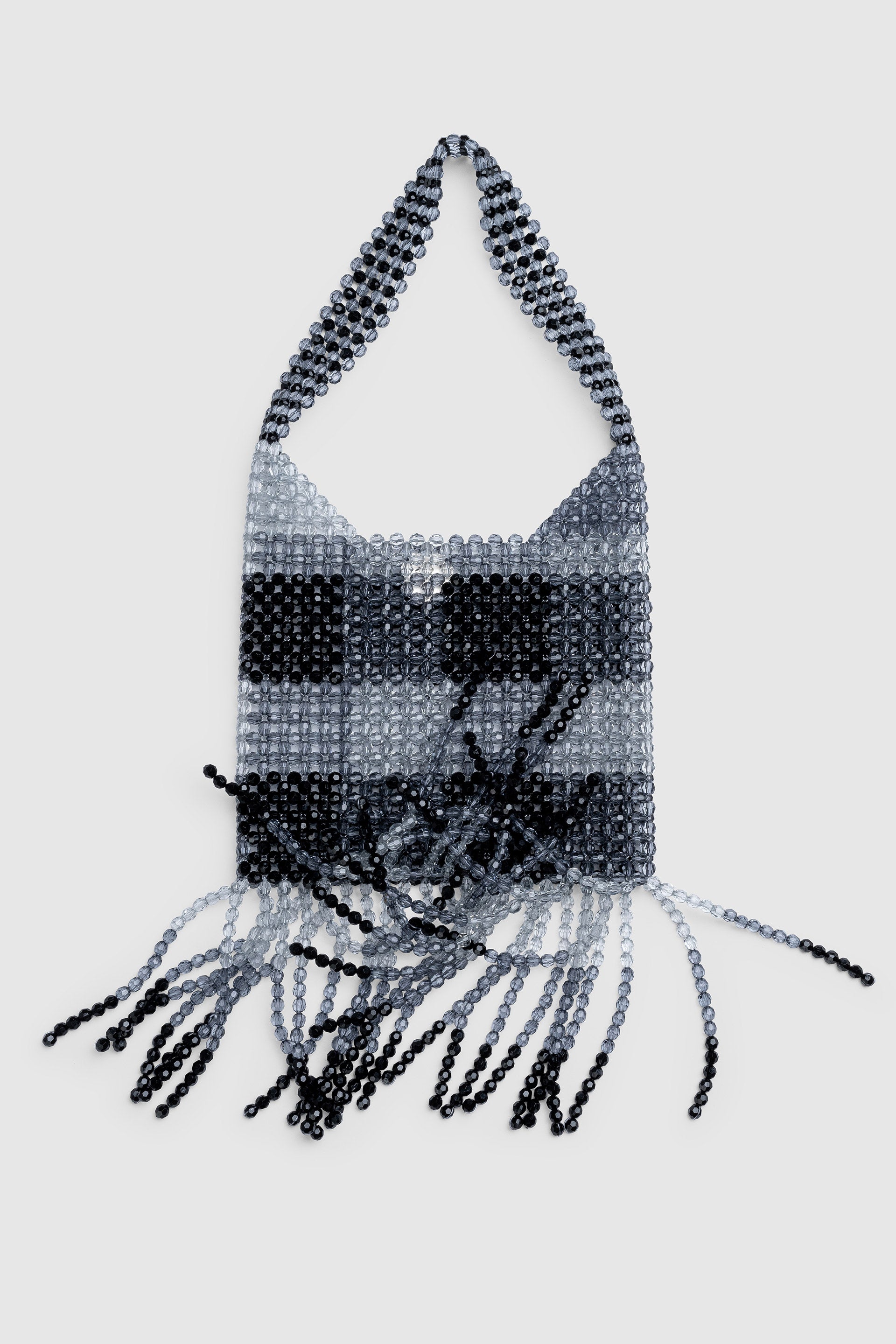 FRINGE BAG CHECKED - WILLIAM FAN