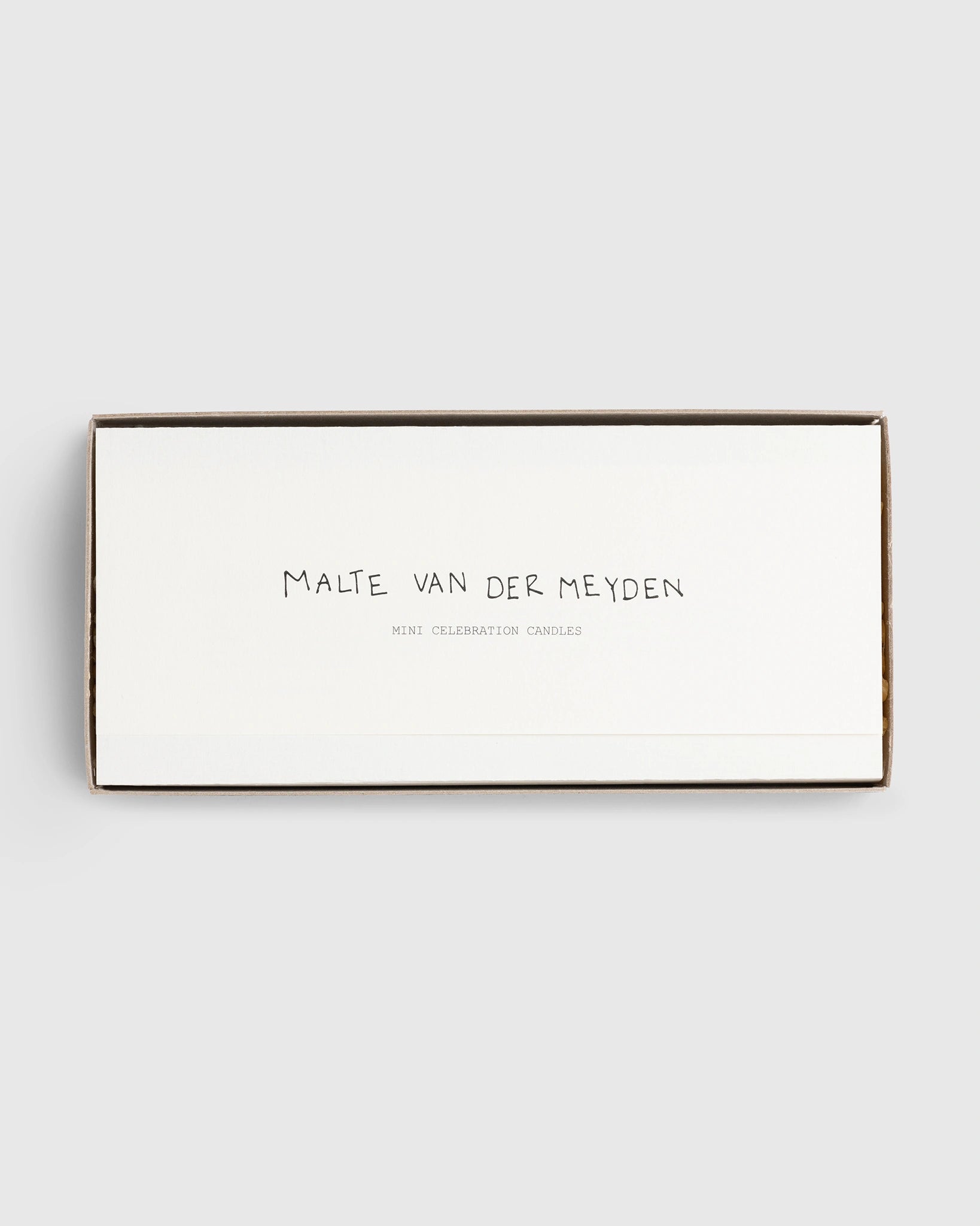 BIRTHDAY CELEBRATION CANDLES BY MALTE VAN DER MEYDEN