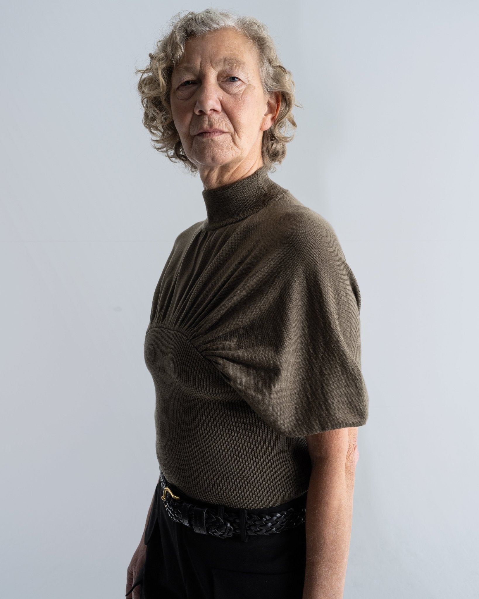 CIRCLE CROPPED TOP - WILLIAM FAN