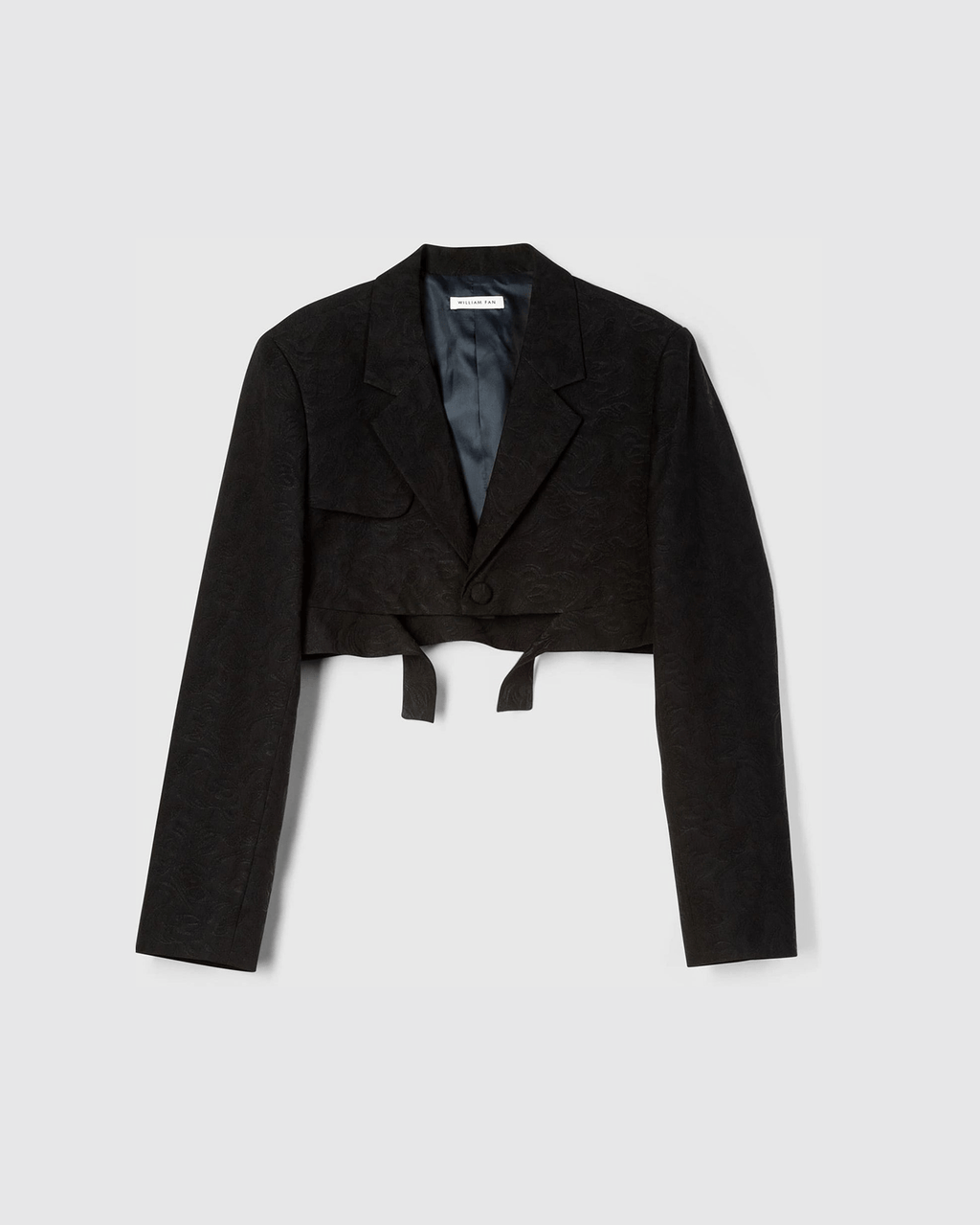 CROPPED JORDAN BLAZER - WILLIAM FAN