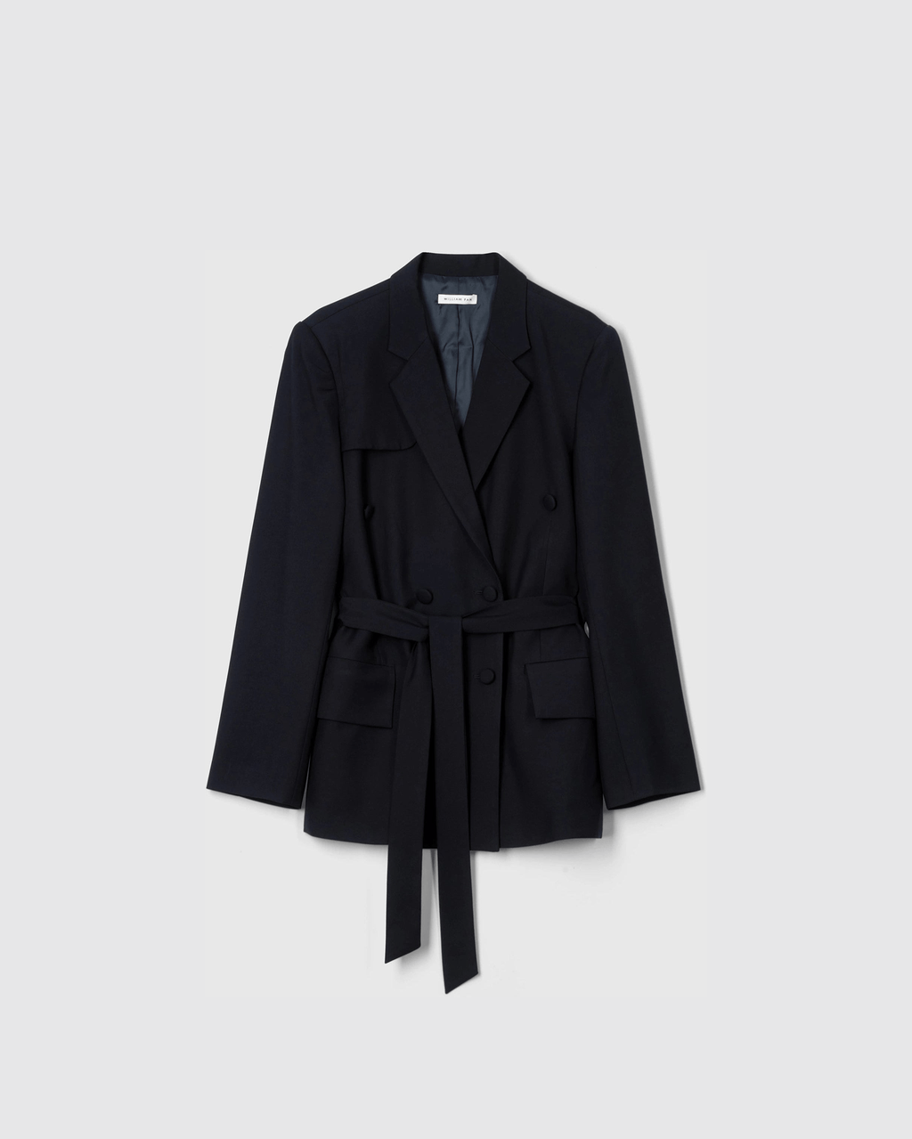 DOUBLE BREASTED BLAZER - WILLIAM FAN