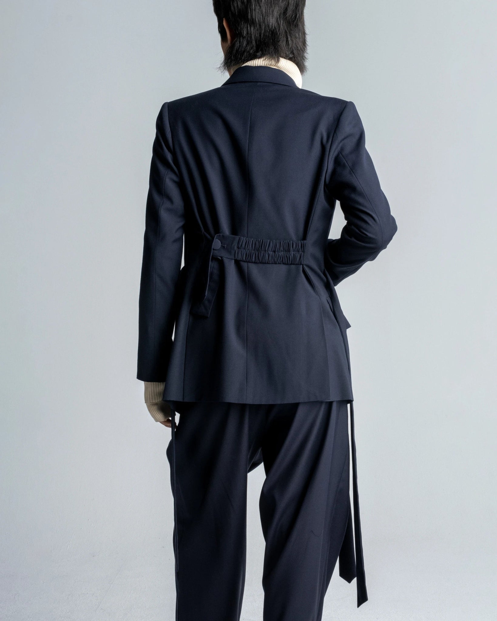 DOUBLE BREASTED BLAZER - WILLIAM FAN