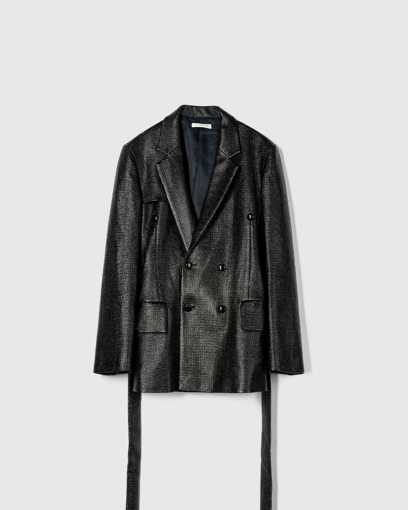 DOUBLE BREASTED BLAZER - WILLIAM FAN
