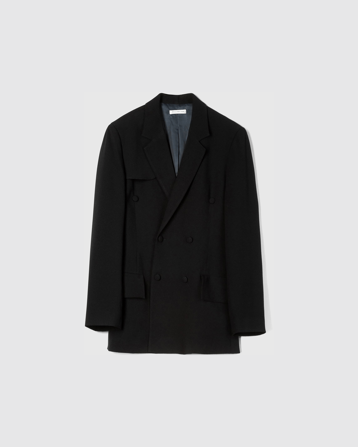 DOUBLE BREASTED BLAZER - WILLIAM FAN
