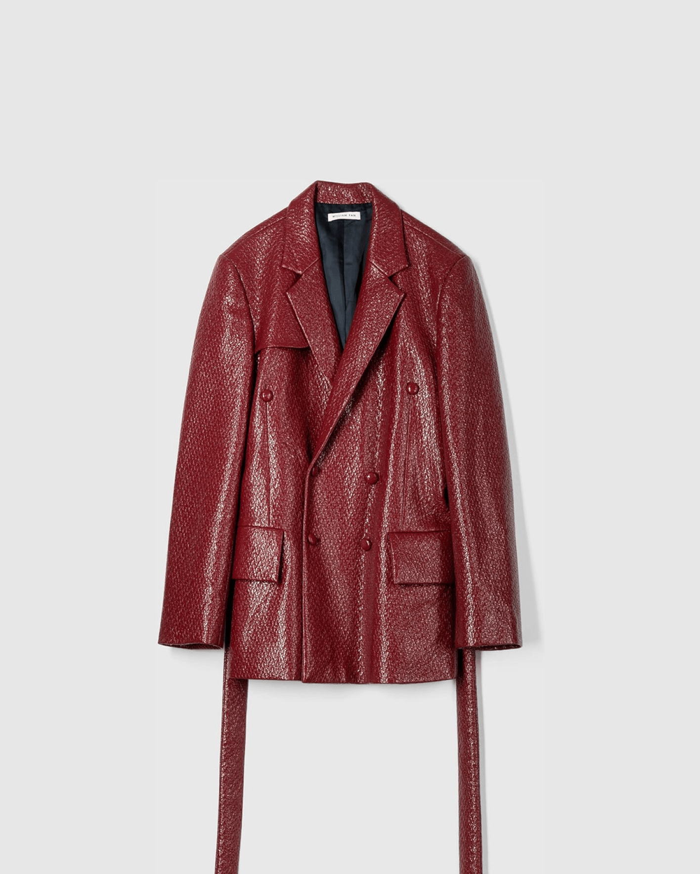 DOUBLE BREASTED BLAZER - WILLIAM FAN