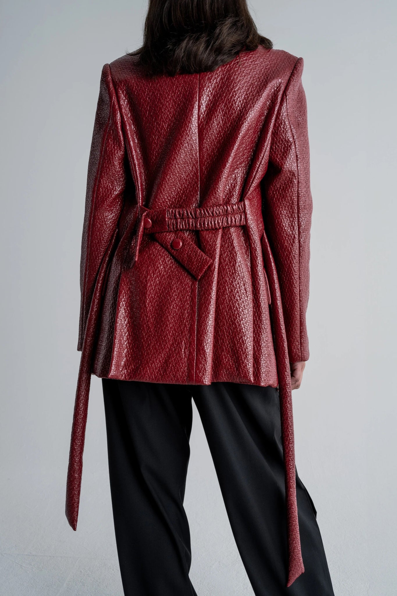 DOUBLE BREASTED BLAZER - WILLIAM FAN