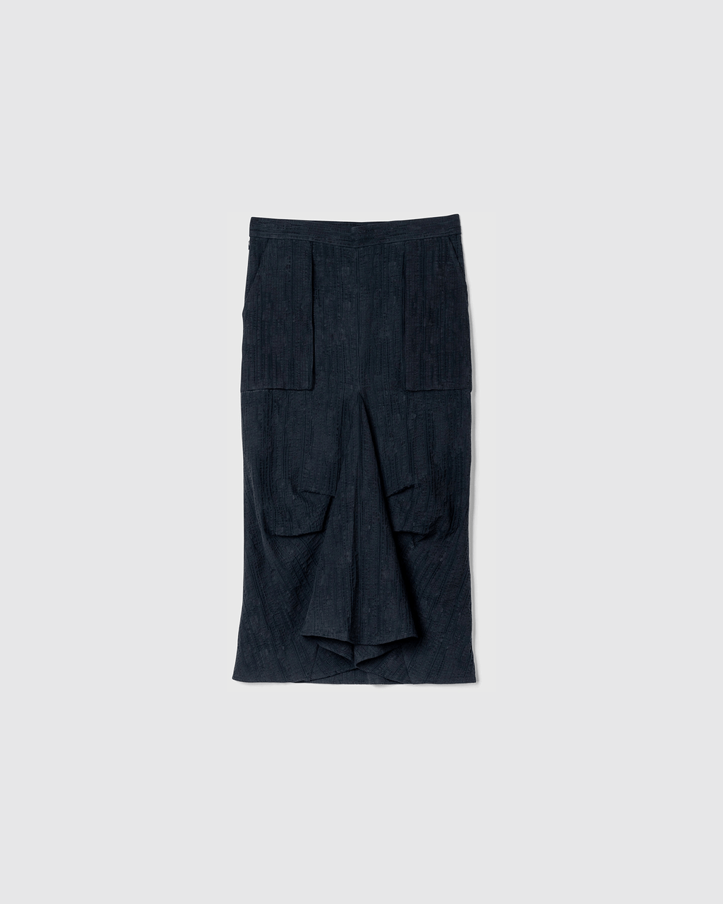 DRAPED MIDI SKIRT - WILLIAM FAN