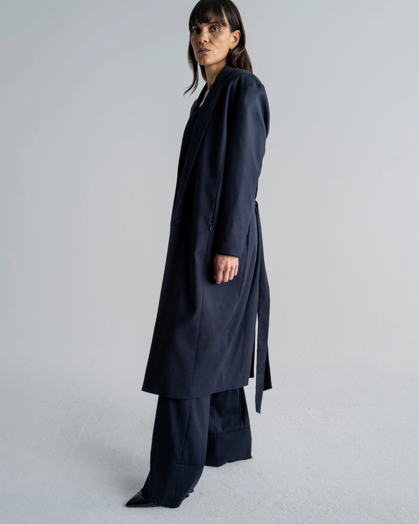 EGGSHAPE COAT - WILLIAM FAN