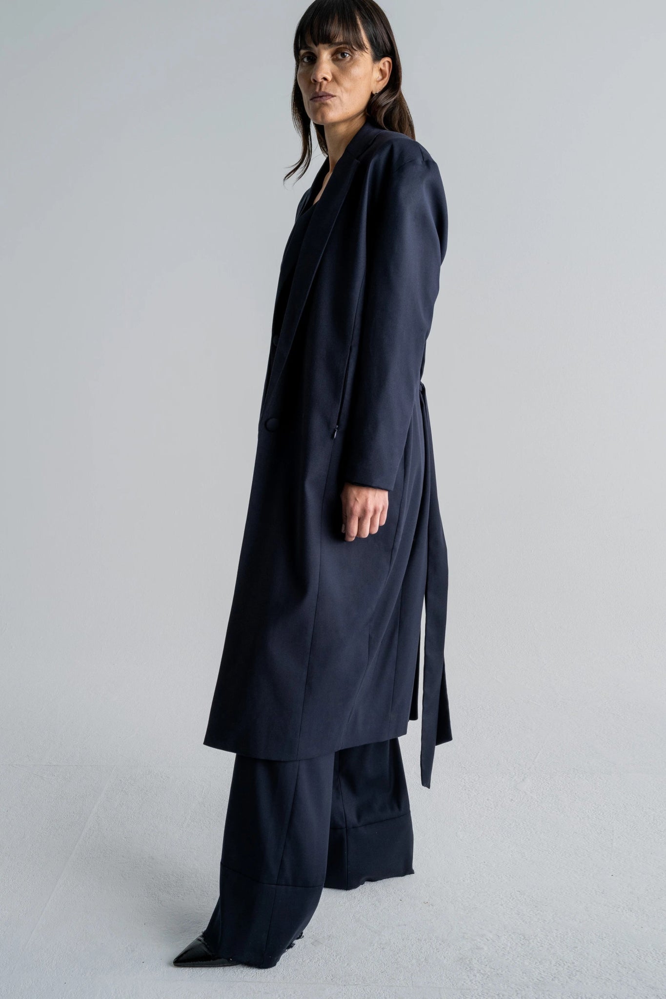EGGSHAPE COAT - WILLIAM FAN