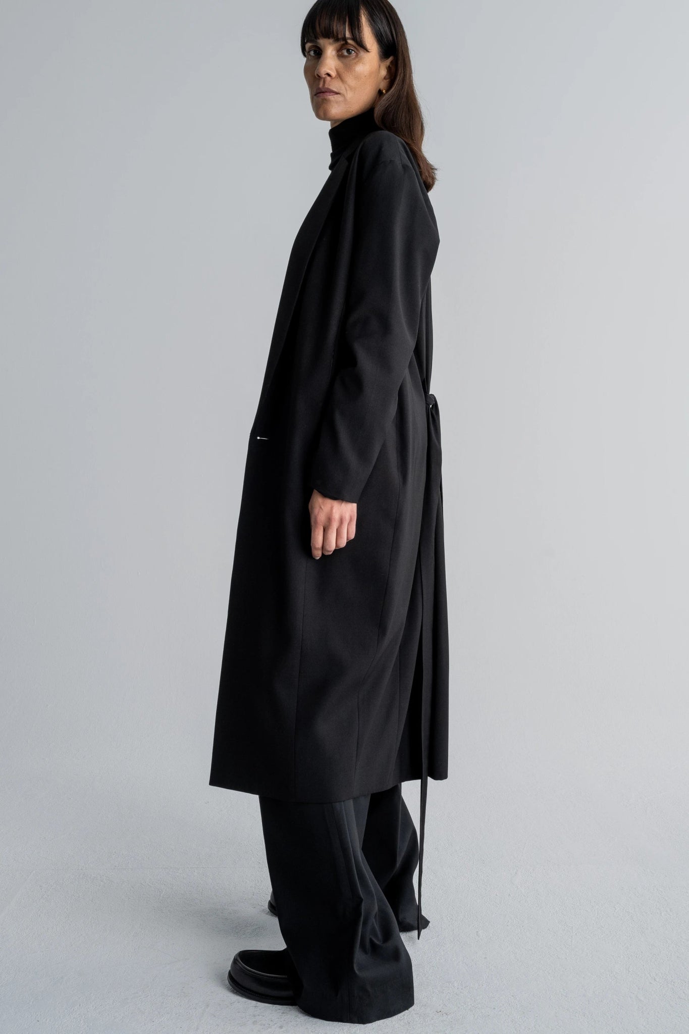 EGGSHAPE COAT - WILLIAM FAN
