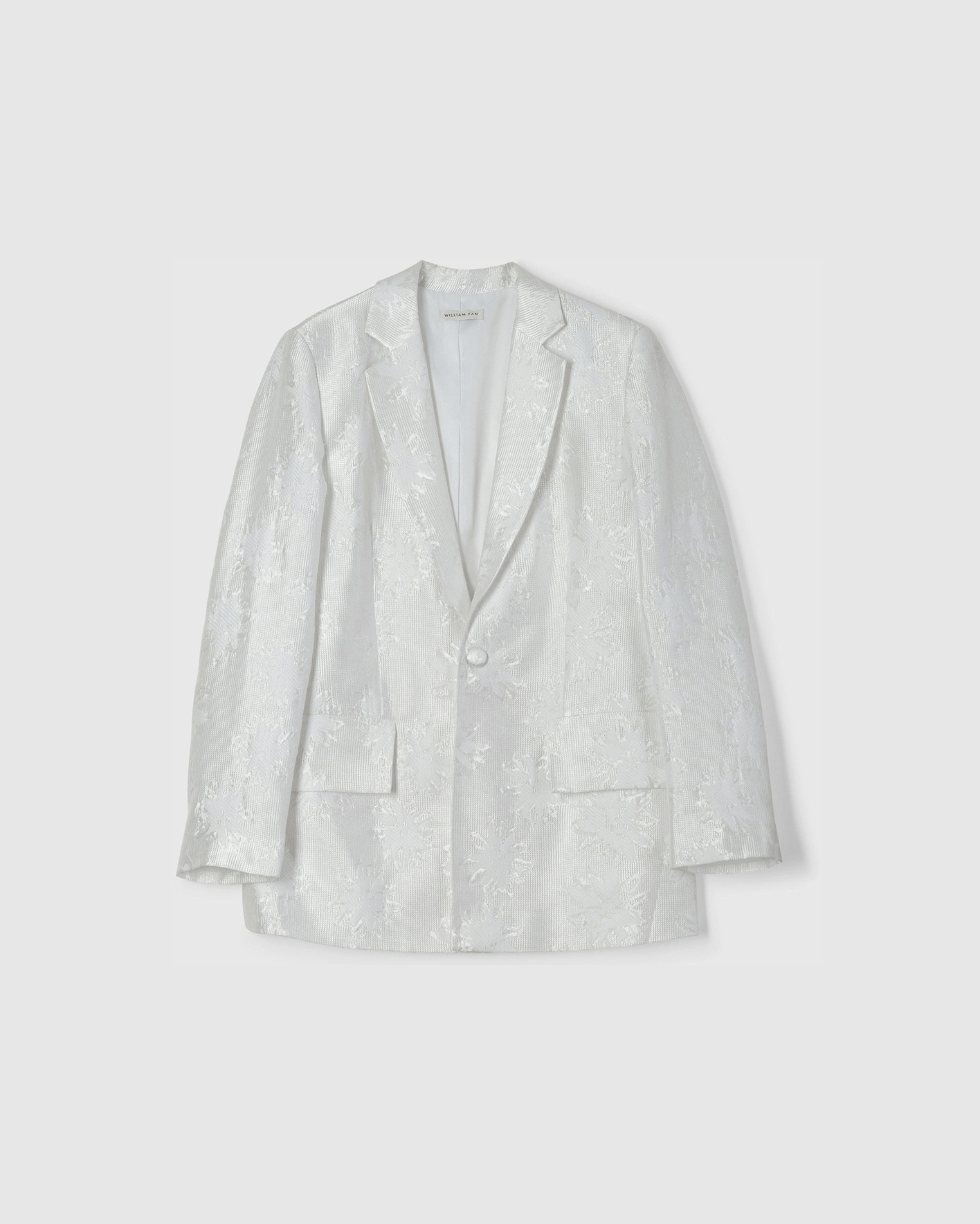 ONE BUTTON BLAZER - WILLIAM FAN