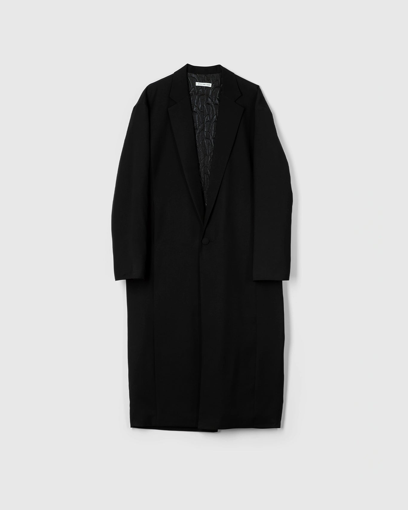 PADDED EGGSHAPE COAT - WILLIAM FAN