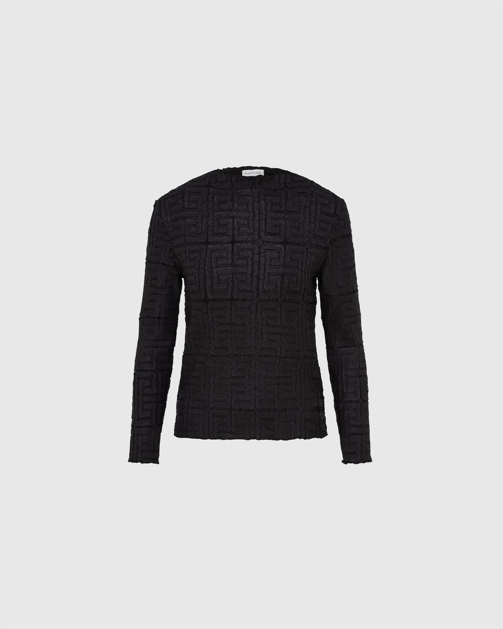 PLISSEE LONGSLEEVE - WILLIAM FAN