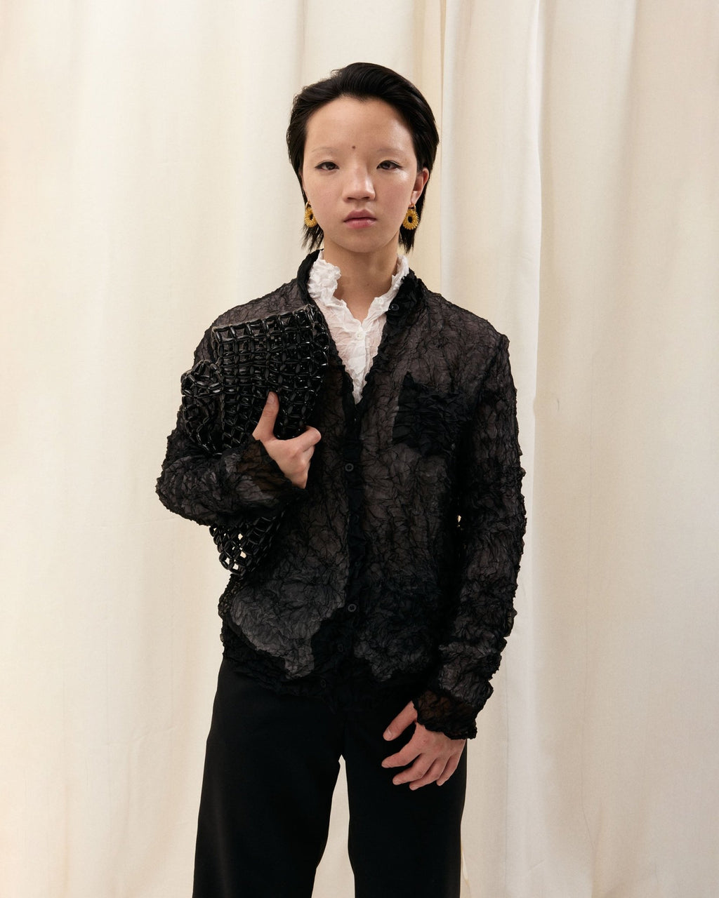 WRINKLE SHIRT - WILLIAM FAN
