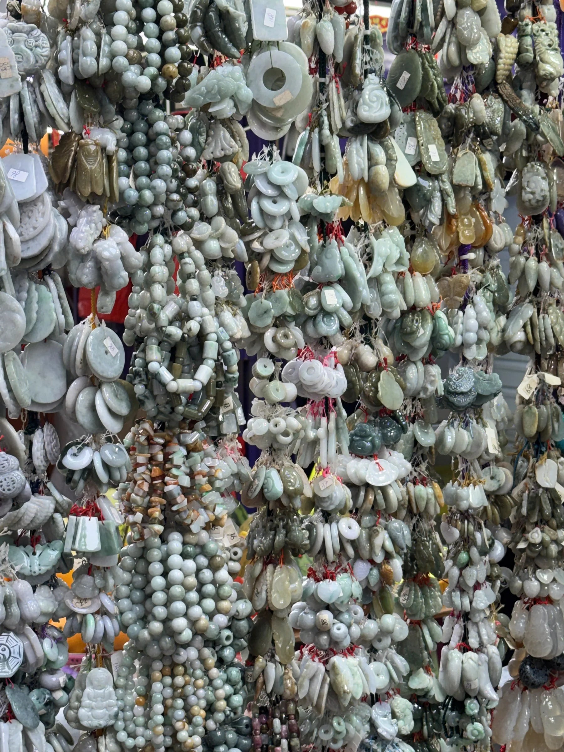 Jade charms