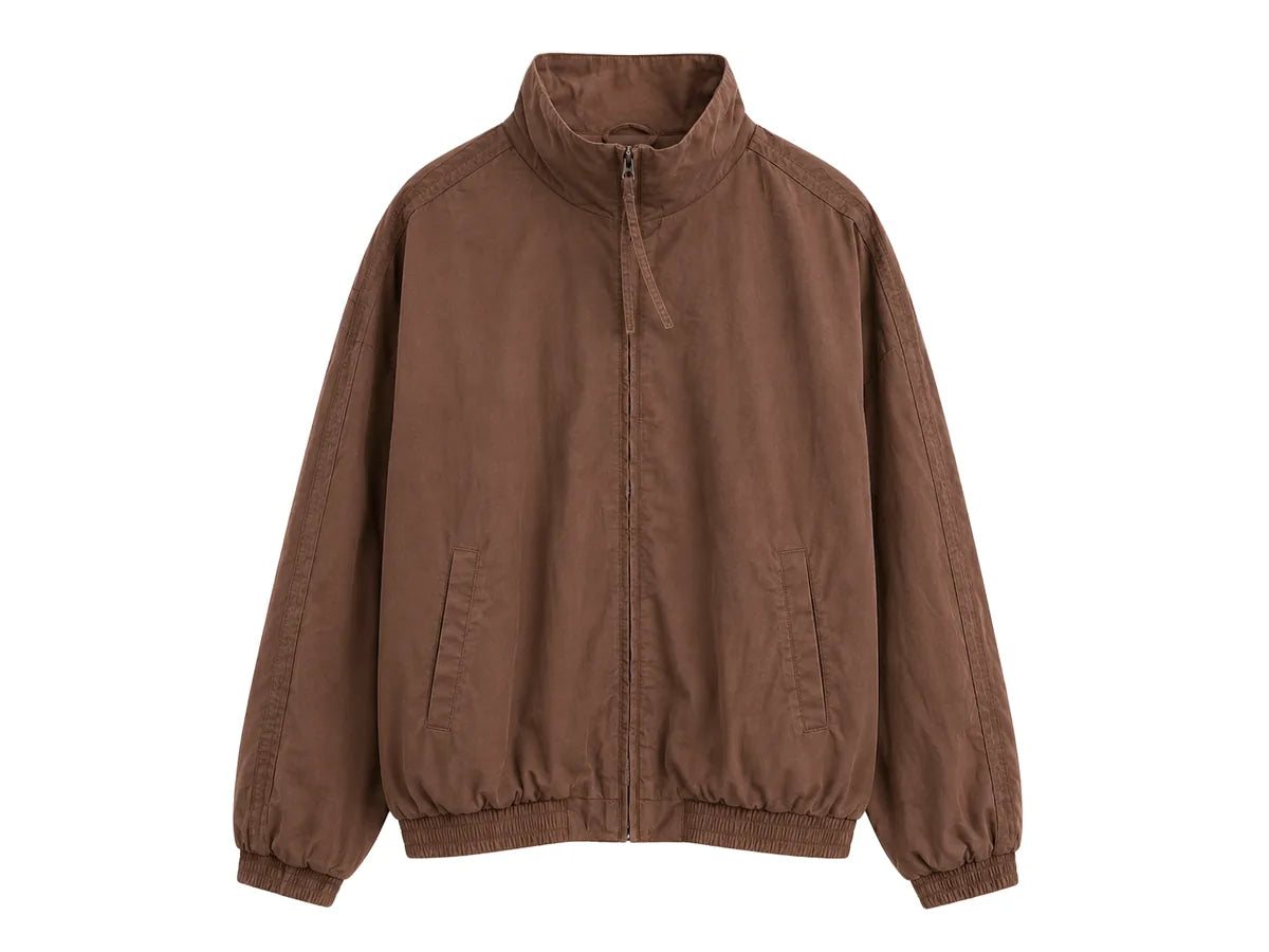 SS27 brown blouson